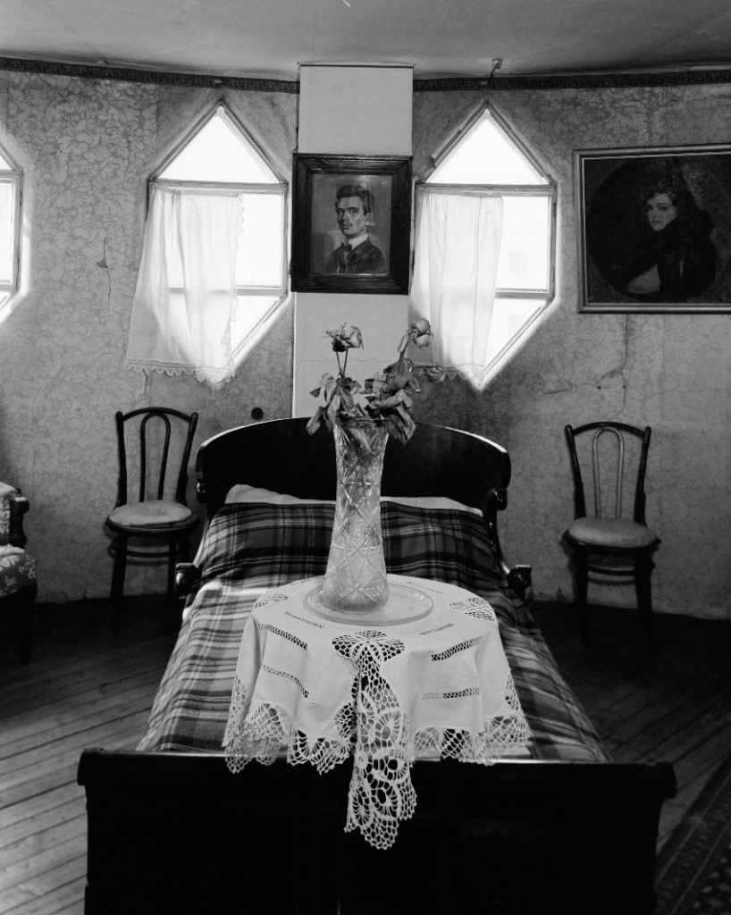 Дом Мельникова, второй этаж, спальня.