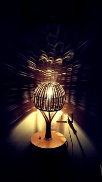 Võ Trọng Nghĩa với tre và những hình khối đơn giản.